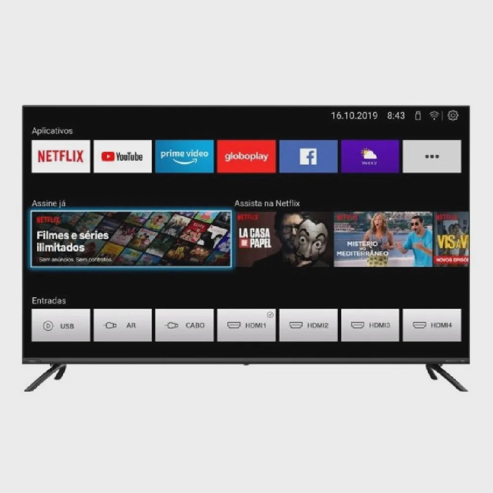 Smart TV Philco 50 4K LED Dolby Audio PTV50G70SBLSG