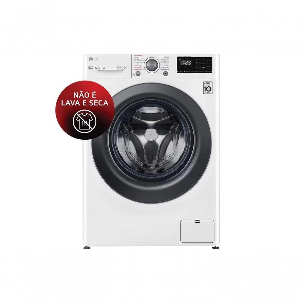 Lavadora Smart LG VC5 11KG Branca com Inteligência Artificial AIDD - FV3011WG4A