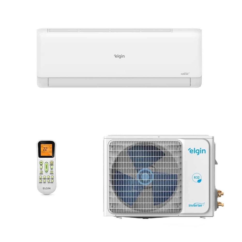 Ar Condicionado Elgin Split High Wall Eco Inverter 2 Frio 12000 Btus R32 Ecológico