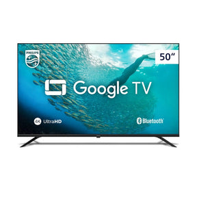 Tv Philips Smart Google Tv 4K hdr 50 Comando de Voz Dolby Audio 50PUG7019