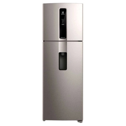 Geladeira Electrolux Frost Free Duplex Efficient com Autosense Inox Look 389L (IW43S)