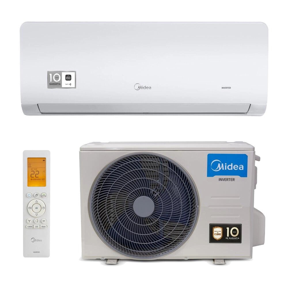 Ar-Condicionado Split Inverter 24000 BTUs Springer Midea Xtreme Save Connect High Wall Quente e Frio 42AGVQI24M5/38AGVQI24M5 220V