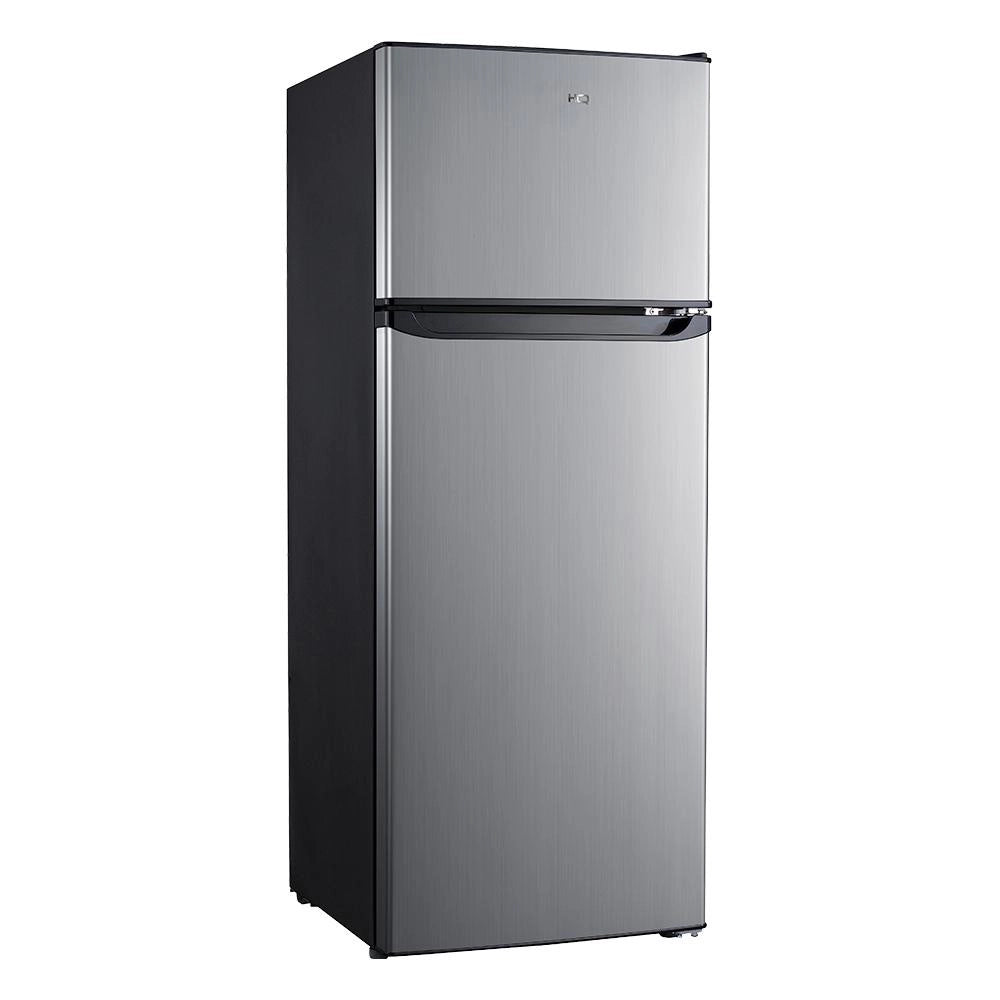 Geladeira Refrigerador HQ Defrost 230 Litros Preto/Inox HQ-230RDF