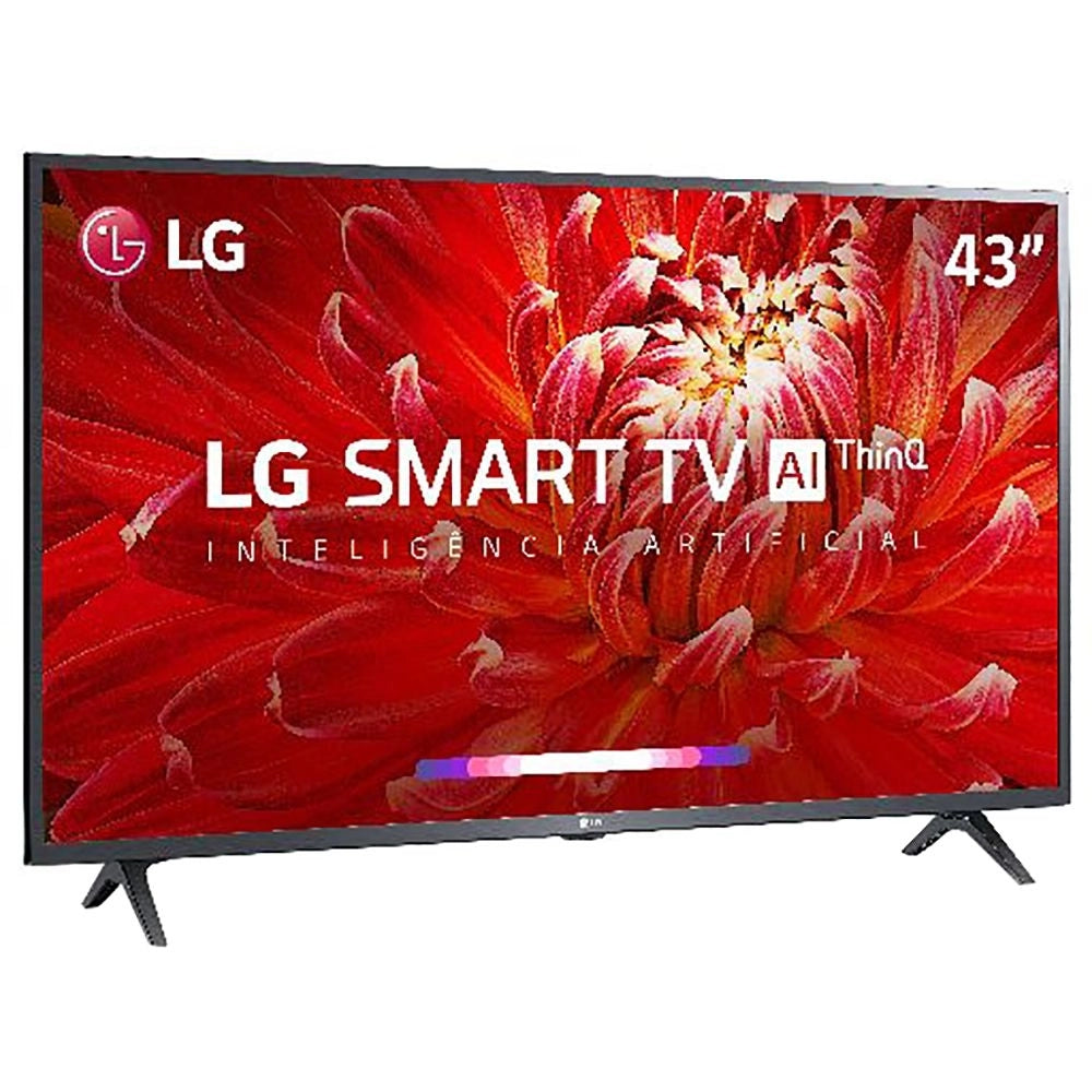 Smart TV LG 43" Full HD 43LM6370 Wi-Fi Bluetooth HDR Thinqai Compatível Com Inteligência Artificial