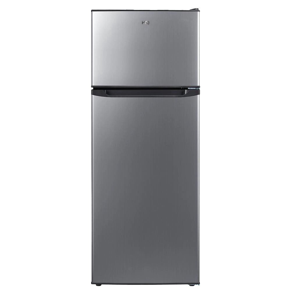 Geladeira Refrigerador HQ Defrost 230 Litros Preto/Inox HQ-230RDF