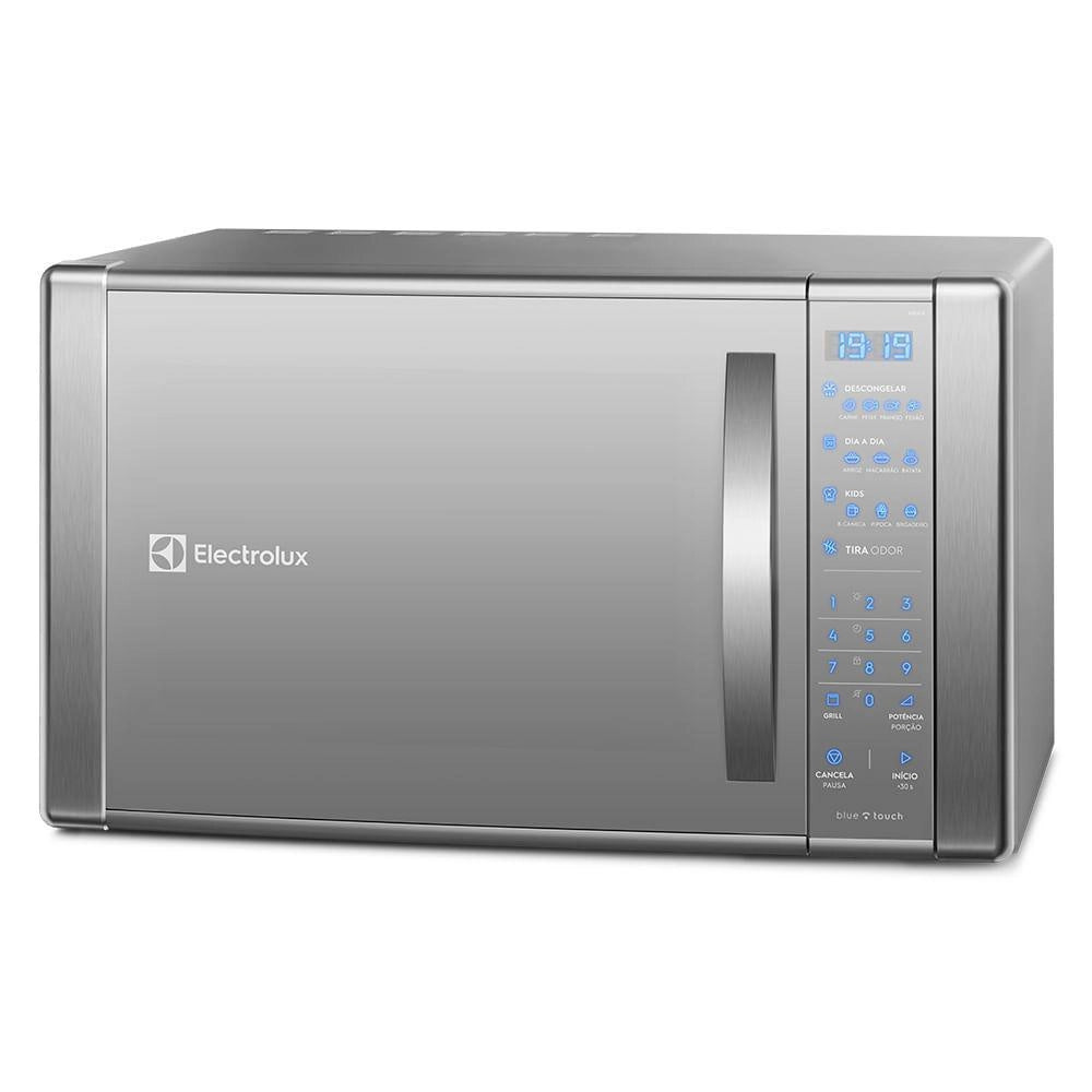 Micro-Ondas Electrolux 31L Prata Painel Touch Grill