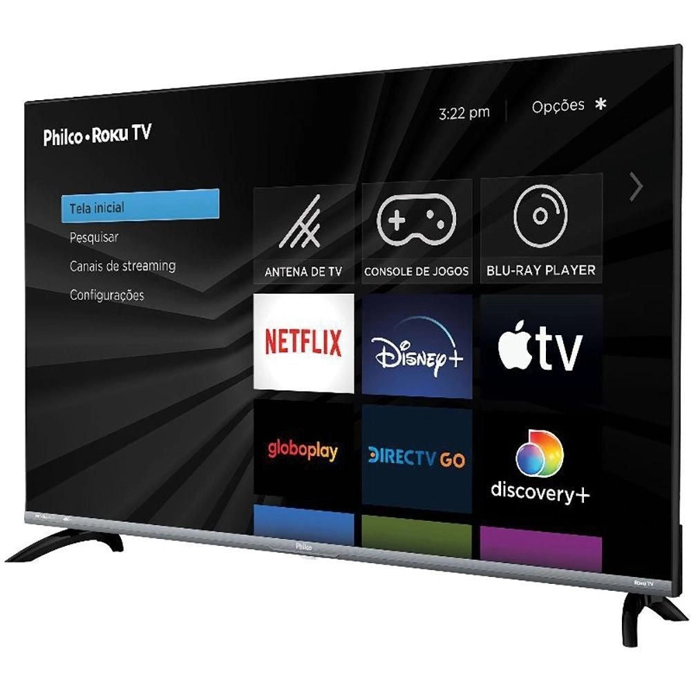 Smart TV Philco 43" UHD 4K PTV43G70R2CSGBL HDR10 Dolby LED