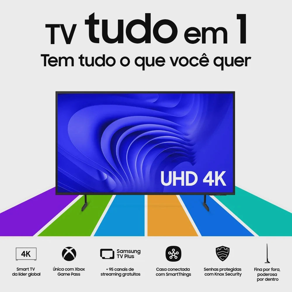 Samsung Smart TV 43 uhd 4K 43DU7700 2024