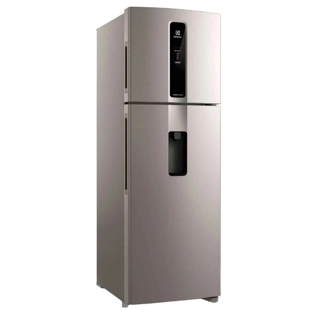 Geladeira Electrolux Frost Free Duplex Efficient com Autosense Inox Look 389L (IW43S)