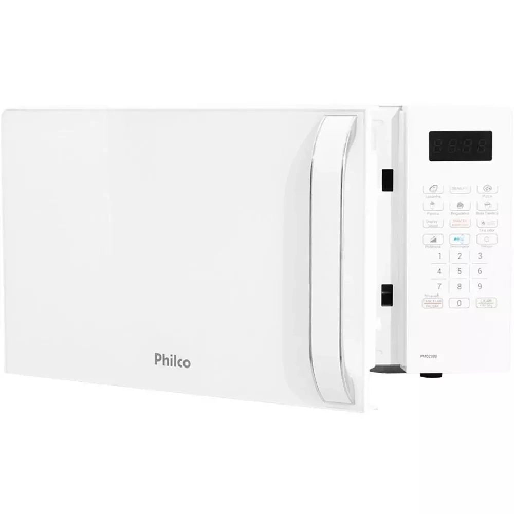 Micro-ondas Philco PMO23BB 20 Litros Multifunções Limpa Fácil