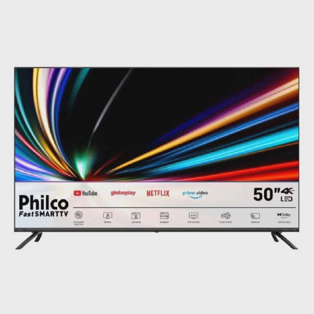 Smart TV Philco 50 4K LED Dolby Audio PTV50G70SBLSG