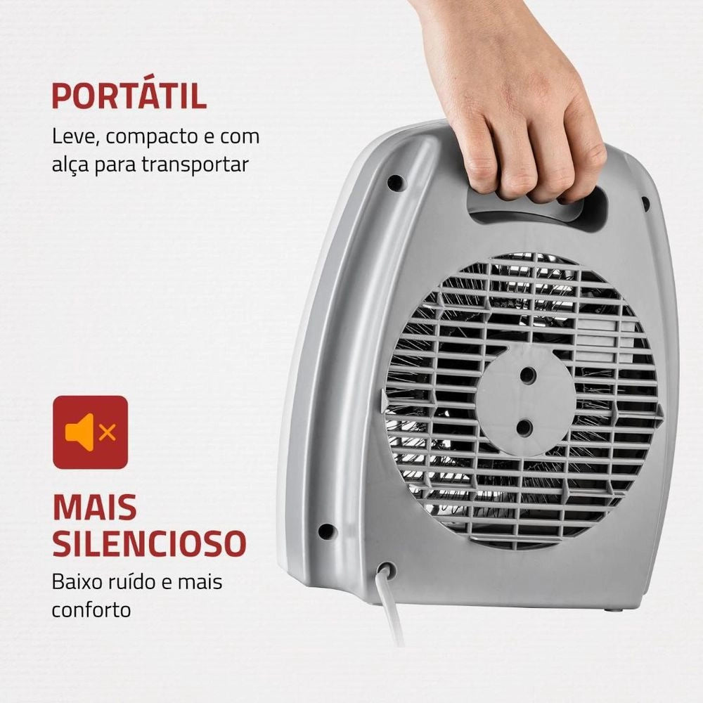 Aquecedor de Ar Mondial 1500W - A-08