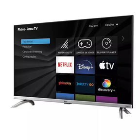 Smart TV LED 32" Philco PTV32G7 Roku TV Dolby Audio 2 HDMI 1 USB