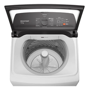 Máquina de Lavar Roupas 13Kg Brastemp BWK13 Automática, Ciclo Tira Manchas, Branco