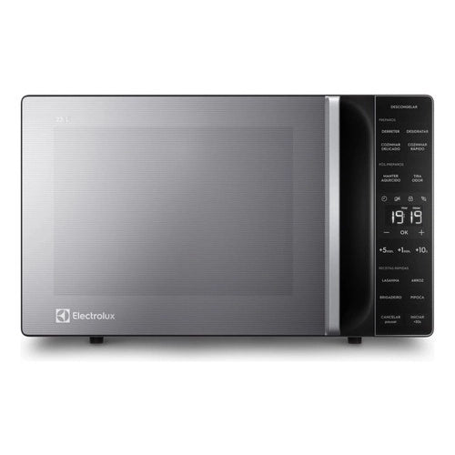 Micro-ondas Electrolux 36L Prata e Preto Espelhado Efficient ME36S