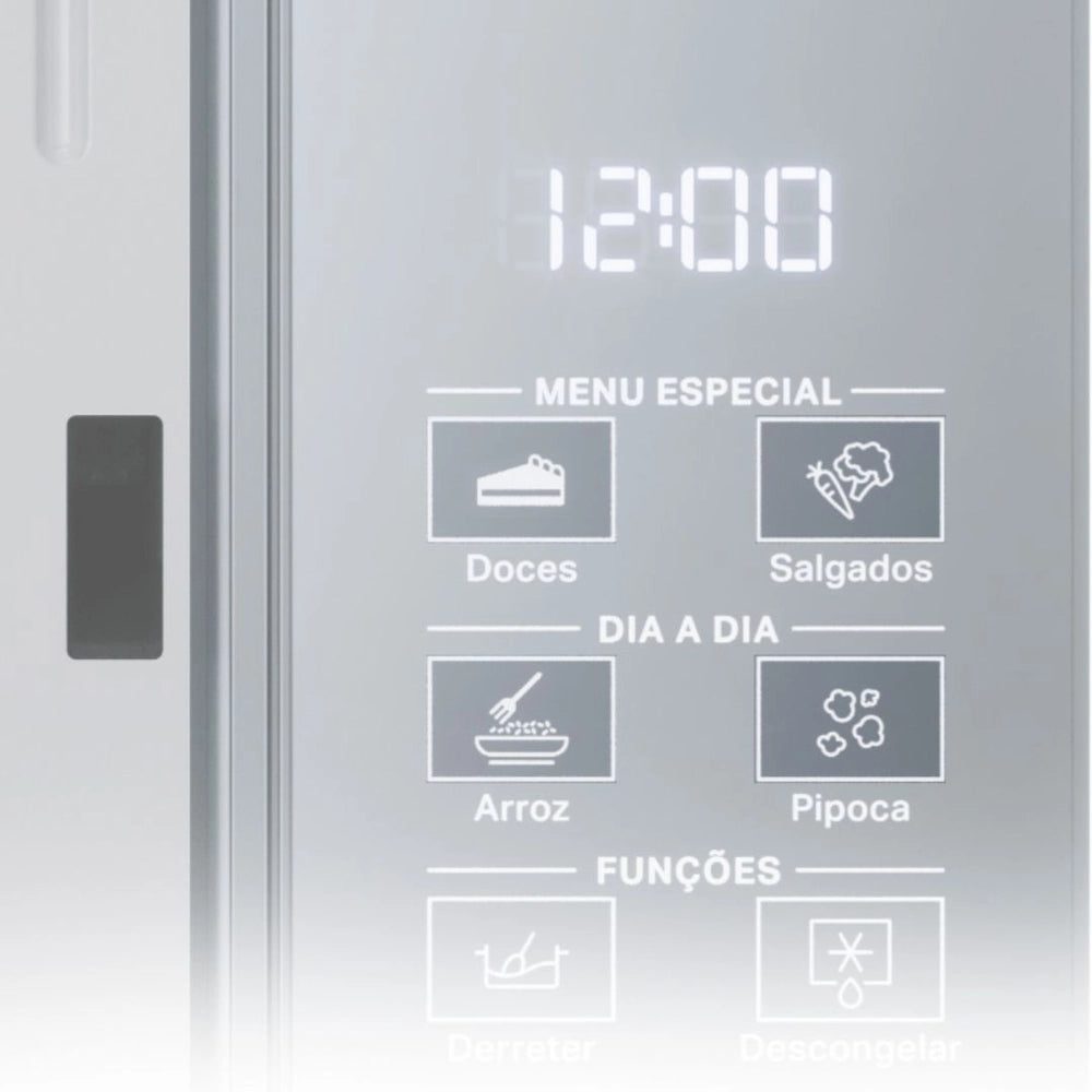 Micro-ondas Brastemp 20 litros Inox Espelhado BMS20